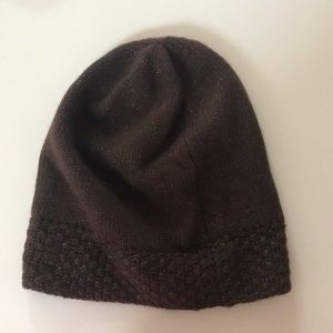 Brown coach hat